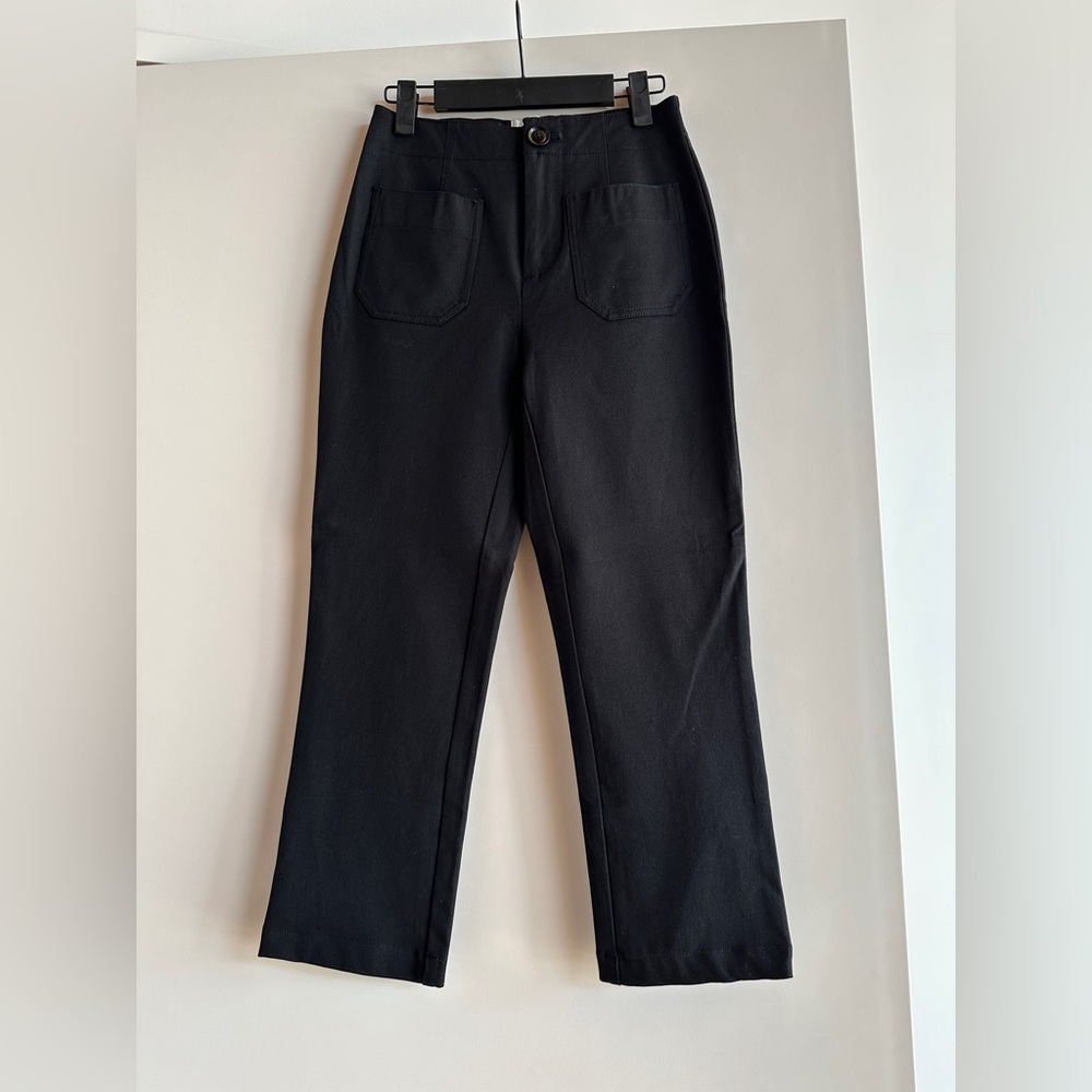 Maeve by Anthropologie Cropped Capri Pants Magic Fabric!